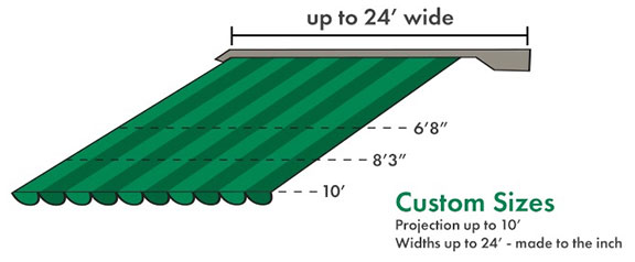 The Sunlight size chart