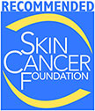 Recommended by the Skin Cancer Foundation